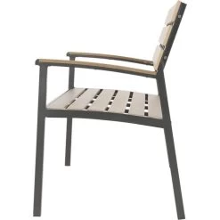 Arezzo Tuinbank 120cm - Hout - Bruin -Beroemde Tuinmeubel Winkel 1000091506 0103