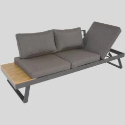 Arezzo Loungebank Polywood - Hout - Bruin -Beroemde Tuinmeubel Winkel 1000093876 0101