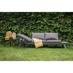 Arezzo Loungebank Polywood - Hout - Bruin -Beroemde Tuinmeubel Winkel 1000093876 0102