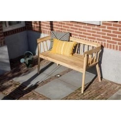 Exotan Tuinbankje Daisy - Acacia - Naturel - 75x121x53 -Beroemde Tuinmeubel Winkel 1000094055 0101
