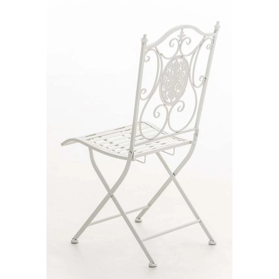 CLP Tuinstoel Sibell Wit 5 CLP Tuinstoel Sibell Wit - Afbeelding 3