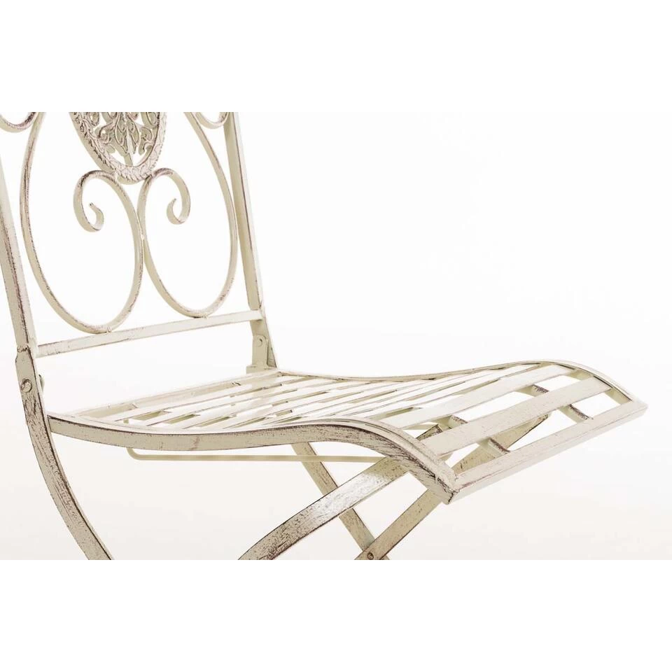 CLP Tuinstoel Sibell Crème 6 CLP Tuinstoel Sibell Crème - Afbeelding 4