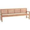 CLP Teakbank Halden 240 Cm -Beroemde Tuinmeubel Winkel 1000095887