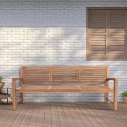 CLP Teakbank Halden 220 Cm 8 CLP Teakbank Halden 220 Cm -Beroemde Tuinmeubel Winkel 1000095888 0102