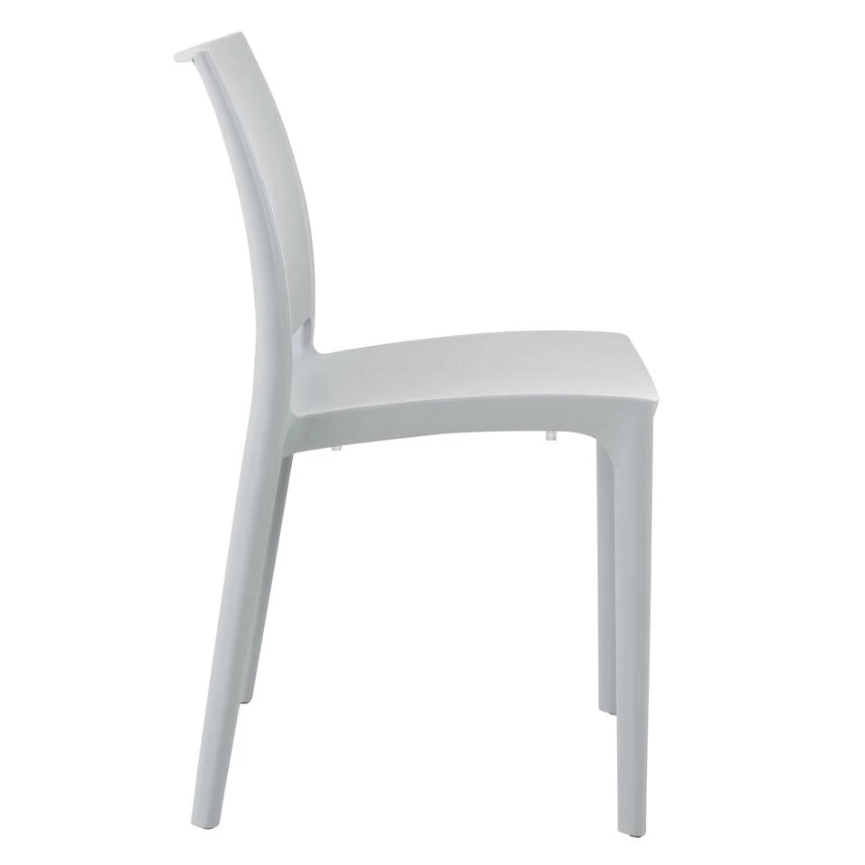 CLP Tuinstoel Maya Zilverkleurig 5 CLP Tuinstoel Maya Zilverkleurig - Afbeelding 3