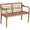CLP Bank Maryland 120 Cm Teak 1 CLP Bank Maryland 120 Cm Teak -Beroemde Tuinmeubel Winkel 1000097775