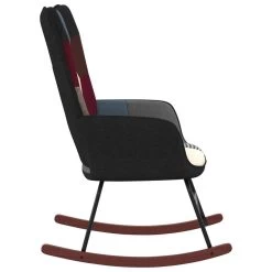 VidaXL Schommelstoel Patchwork Stof -Beroemde Tuinmeubel Winkel 124bf4257c1040aabf363404df1f7373