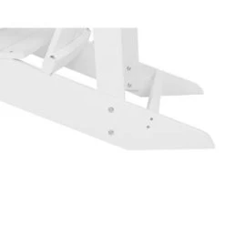 Beliani Tuinstoel ADIRONDACK - Wit Kunsthout -Beroemde Tuinmeubel Winkel 12fd1e29ad804bf5b7c89802fc88e1b2