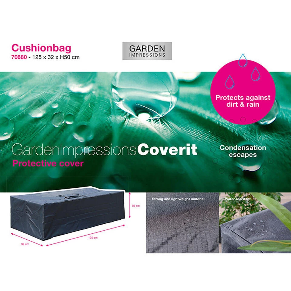 Garden Impressions Kussentas 125x32xH50 Cm 3 Garden Impressions Kussentas 125x32xH50 Cm