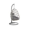 Beliani Hangstoel CASOLI - Grijs Pe Rotan 1 Beliani Hangstoel CASOLI - Grijs Pe Rotan -Beroemde Tuinmeubel Winkel 1640452479