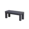 Garden Impressions Plaza Tuinbank 115,5x43xH40 Cm Donker Grijs