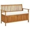 VidaXL Tuinopslagbank 120x63x84 Cm Massief Acaciahout 2 VidaXL Tuinopslagbank 120x63x84 Cm Massief Acaciahout -Beroemde Tuinmeubel Winkel 1733866284