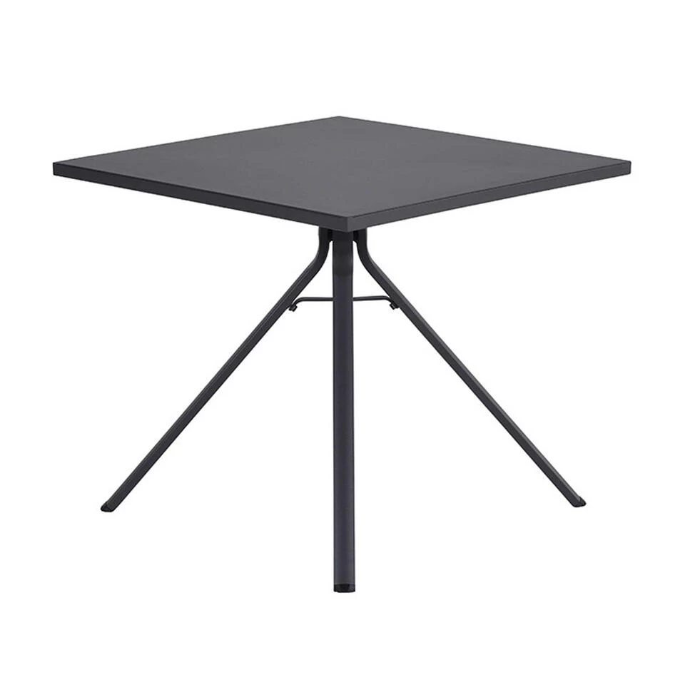 Garden Impressions Rimini Tuintafel 80x80 Cm Donker Grijs 3 Garden Impressions Rimini Tuintafel 80x80 Cm Donker Grijs