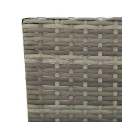 VidaXL Tuinbank Met Kussens 176 Cm Poly Rattan Grijs -Beroemde Tuinmeubel Winkel 186b8bd9116645fdad51fddac58fa717