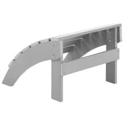 Beliani Voetenbankje ADIRONDACK - Grijs Kunsthout -Beroemde Tuinmeubel Winkel 1a21fa97ee944b2e82d3225285fdf48c