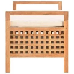 VidaXL Opbergbankje 93x49x49 Cm Massief Walnotenhout -Beroemde Tuinmeubel Winkel 21845a42224c4f62be0d76ca3a432da5