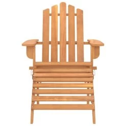 VidaXL Adirondack Tuinstoel Met Voetensteun Massief Acaciahout -Beroemde Tuinmeubel Winkel 22f12173b4d644eb9138ac3836581f9b
