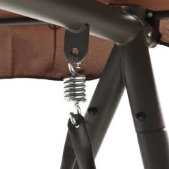 VidaXL Schommelbank Voor Buiten Met Luifel Converteerbaar Koffiekleur 9 VidaXL Schommelbank Voor Buiten Met Luifel Converteerbaar Koffiekleur -Beroemde Tuinmeubel Winkel 264d778780dd46c29e06488088369fc3