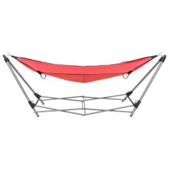 VidaXL Hangmat Met Inklapbare Standaard Rood 8 VidaXL Hangmat Met Inklapbare Standaard Rood -Beroemde Tuinmeubel Winkel 3a1d074b0fbe4e97a806491b19858d06