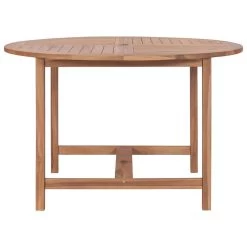 VidaXL Tuintafel Ø110x75 Cm Massief Teakhout -Beroemde Tuinmeubel Winkel 45b3e1f2430a47c5bdeb1b538b4b9a5f