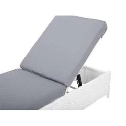 Beliani Tuinligstoel TURIN - Wit Pe Rotan 9 Beliani Tuinligstoel TURIN - Wit Pe Rotan -Beroemde Tuinmeubel Winkel 47d83d6cc5de4fc095cfe92f2120caff