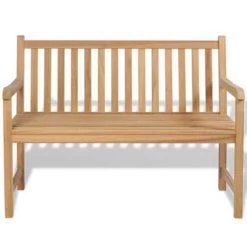VidaXL Tuinbank 120 Cm Teakhout -Beroemde Tuinmeubel Winkel 4b96b3e2c4c84e1988682fda05cfbc33