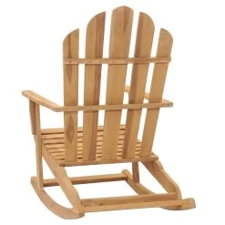 VidaXL Schommelstoel Adirondack Massief Teakhout -Beroemde Tuinmeubel Winkel 4d2e017841694e2bbb77e96a282823d8