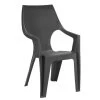Keter - Stapelstoel Dante Hoge Rug - Donkergrijs - 89x57x57 Cm 1 Keter - Stapelstoel Dante Hoge Rug - Donkergrijs - 89x57x57 Cm -Beroemde Tuinmeubel Winkel 50100437