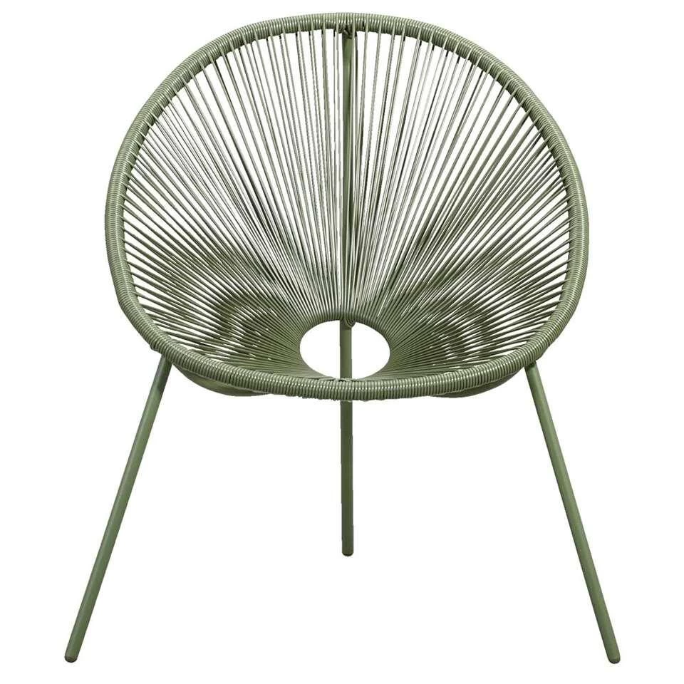 Loungestoel Formentera - Olijfgroen 4 Loungestoel Formentera - Olijfgroen - Afbeelding 2