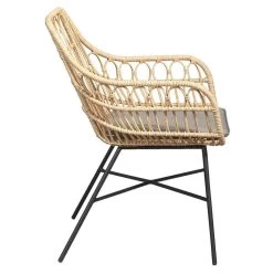 Le Sud Loungestoel Grimaud - Zwart/naturel - 82x70x67 Cm 9 Le Sud Loungestoel Grimaud - Zwart/naturel - 82x70x67 Cm -Beroemde Tuinmeubel Winkel 50105173 8000
