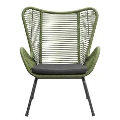Loungefauteuil Monaco - Groen - Incl. Kussen 7 Loungefauteuil Monaco - Groen - Incl. Kussen -Beroemde Tuinmeubel Winkel 50105205 0100