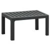 Loungetafel Nevada - Antraciet - 69,5x48x37 Cm -Beroemde Tuinmeubel Winkel 50151027