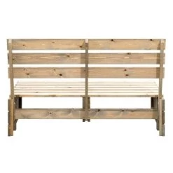 Palletbank Lucca Modulair - Greywash - 120x93,5x76,5 Cm -Beroemde Tuinmeubel Winkel 50203090 0900