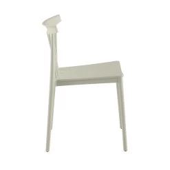 Giga Meubel Tuinstoelen Stapelbaar - Taupe - Kunststof - Set Van 2 -Beroemde Tuinmeubel Winkel 6a7f8b26024d49a8ae6fd5e65b823e15