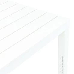 VidaXL Tuintafel 78x78x72 Cm Kunststof Wit -Beroemde Tuinmeubel Winkel 6f28e36307fb4954a84c5d50f9b2654e