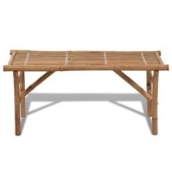 VidaXL Tuinbank Inklapbaar 118 Cm Bamboe -Beroemde Tuinmeubel Winkel 77e8f3d3fb0e430dbc7782bb14ba2c3d