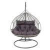 Hangstoel Close 2 Pers - Grijs -Beroemde Tuinmeubel Winkel 81011516
