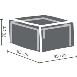 Outdoor Covers Premium Hoes - Lounge Stoel - 95x95x70 Cm -Beroemde Tuinmeubel Winkel 81015916 0200