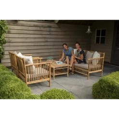 Exotan Bamboe Stoel - Bruin - 70x81x88 Cm 9 Exotan Bamboe Stoel - Bruin - 70x81x88 Cm -Beroemde Tuinmeubel Winkel 81016960 0103