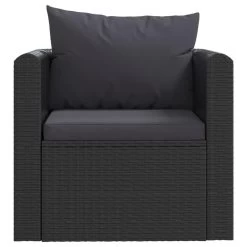 VidaXL Fauteuil Met Kussens Poly Rattan Zwart 8 VidaXL Fauteuil Met Kussens Poly Rattan Zwart -Beroemde Tuinmeubel Winkel 9c51a855bb8a40c78f0a6357ceb8619e