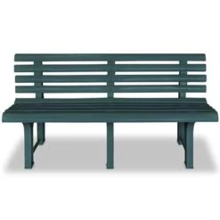 VidaXL Tuinbank 145,5 Cm Kunststof Groen -Beroemde Tuinmeubel Winkel 9f64a8349d62450db1e4b23a8ebf992a