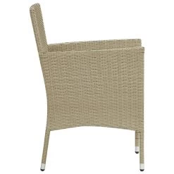 VidaXL Tuinstoelen 2 St Poly Rattan Beige -Beroemde Tuinmeubel Winkel a4f2c783ad764210a205401f2114c1a8