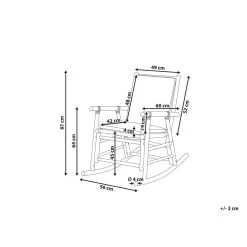 Beliani Schommelstoel FRIGOLE - Lichte Houtkleur Bamboehout 8 Beliani Schommelstoel FRIGOLE - Lichte Houtkleur Bamboehout -Beroemde Tuinmeubel Winkel a7bf54dc45014ffa925159eb79e7307a