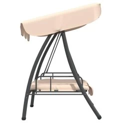 VidaXL Schommelbank Voor Buiten Met Luifel Zandwit 8 VidaXL Schommelbank Voor Buiten Met Luifel Zandwit -Beroemde Tuinmeubel Winkel ab99bb59917e40c88f4be2ad366ebeee