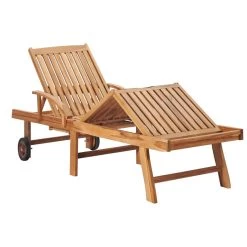 VidaXL Ligbedden 2 St Met Tafel En Kussens Massief Teakhout -Beroemde Tuinmeubel Winkel f56878c353c042a1bfebdb4725b01799