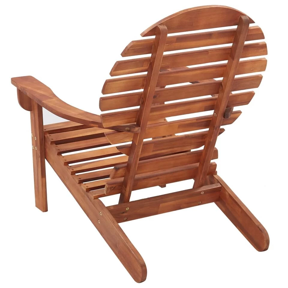 VidaXL Stoel Adirondack Massief Acaciahout 5 VidaXL Stoel Adirondack Massief Acaciahout - Afbeelding 3